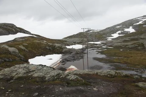 Road to Trolltunga Stock-Fotos