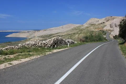 Road true the nature 스톡 사진
