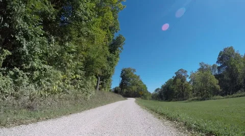 The Road To Tulip Trestle Stock Footage 56709078
