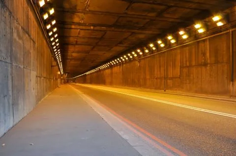Road tunnel Stock Photos