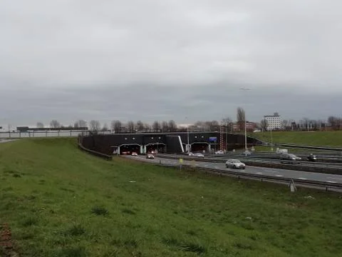 Road under bridge Stock Photos