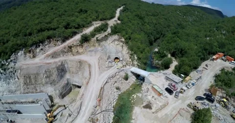 Road under construction Stock Footage 66464796