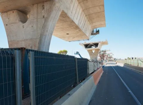 Road under construction Stock-Fotos