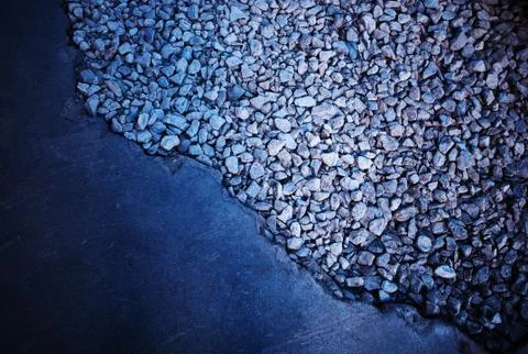 Road under construction transportation background Stock Photos