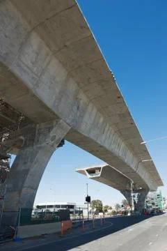 Road under reconstruction Stock Photos