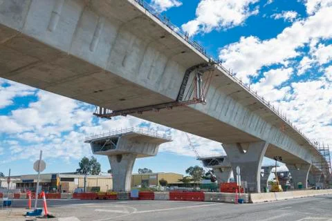 Road under reconstruction Stock Photos