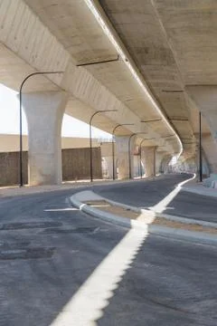 Road under reconstruction Stock Photos