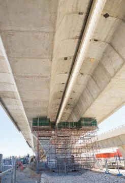 Road under reconstruction Stock Photos
