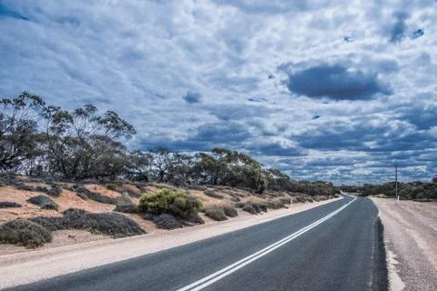 A Road to the Unknown Stock Photos