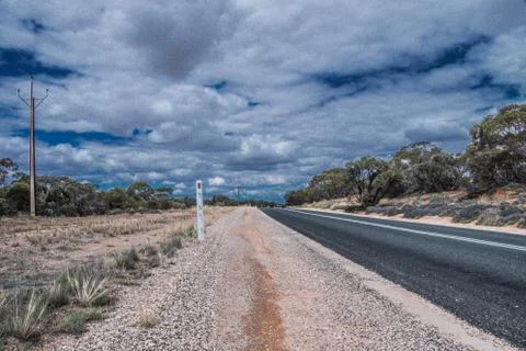 A Road to the Unknown Stock Photos