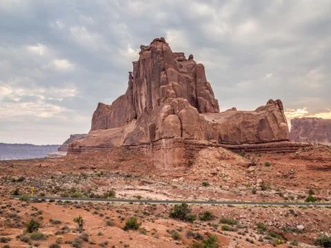 Road in Utah Stock Photos