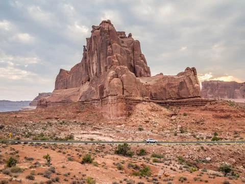 Road in Utah Stock Photos