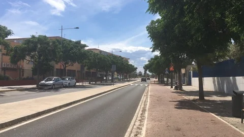 Road in Valencia Stock Footage 108456405