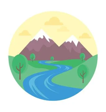 Road Vector Icon Illustrazione stock