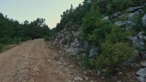 Off-Road Vehicle Descent Stock Footage 339708177