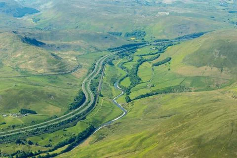 Road View From Above Stock Photos