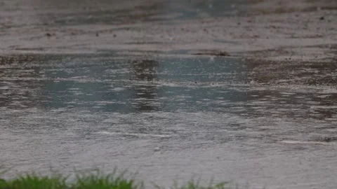 Road view driving and raining Stock-Footage 326036383