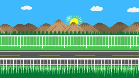 Road view Stock Footage 278989184