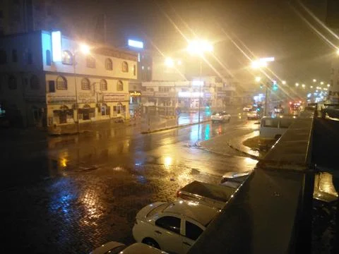 Road View - Night Stock Photos