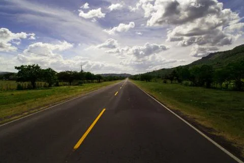 Road view Stock Photos