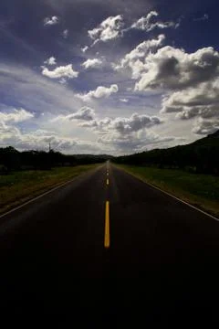 Road view Stock Photos