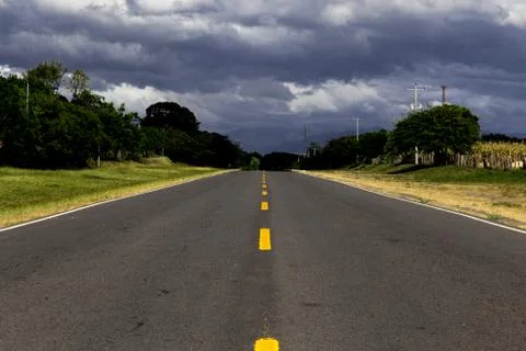 Road view Stock Photos