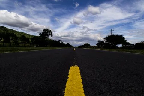 Road view Stock Photos