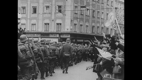 Road to War Stock Footage 253707023