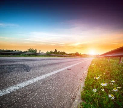 Road way forward direction Фото