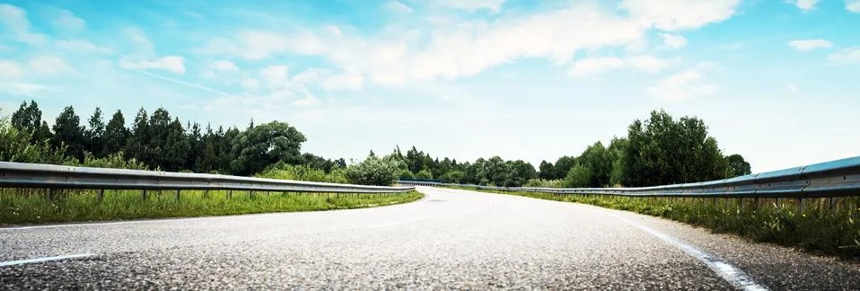 Road way forward direction Stock Photos