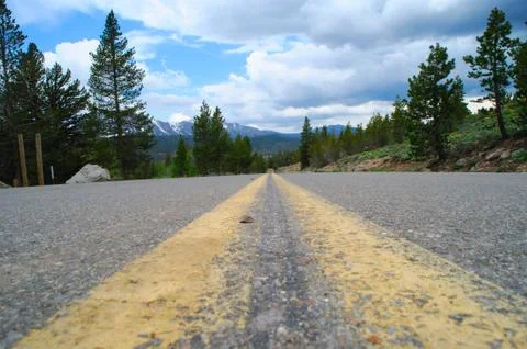 Road to the wilderness Stock Photos