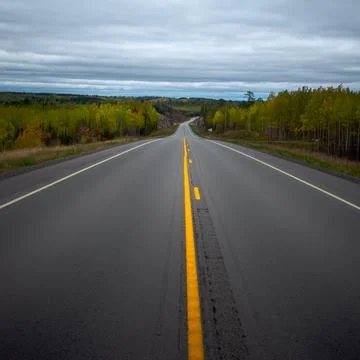 Road into the Wilderness Stock Photos