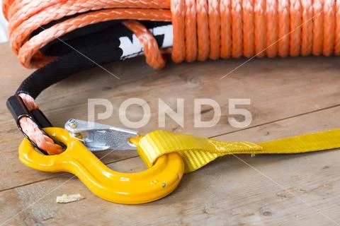 Off road winch Stock Photos
