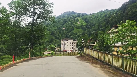 A road that is winding. Stock-Footage 282801137