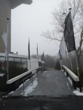 A road in winter Stock Photos