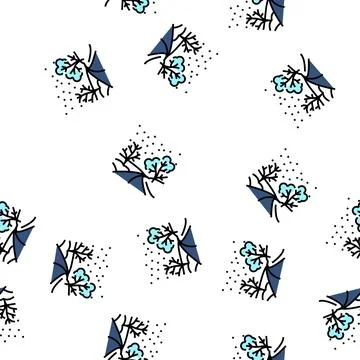 Road winter vector seamless pattern 스톡 일러스트