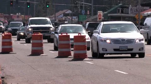 Road Work 2 Stock-Footage 10562065