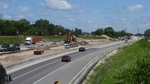 Road Work Stock Footage 241506719