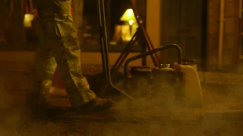 Road Works 库存影片 32715385