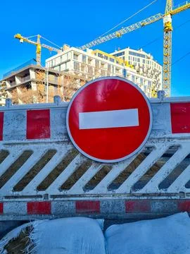 Road works Stock Photos