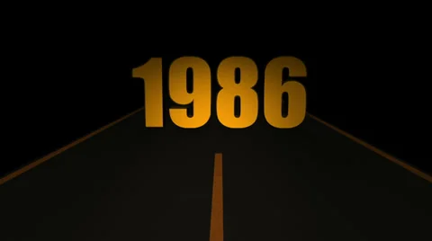 Road Years Count 02 Stock Footage 30960331