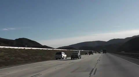 ROAD2LA-0004 TIMELAPSE DRIVING Stock Footage 10712692