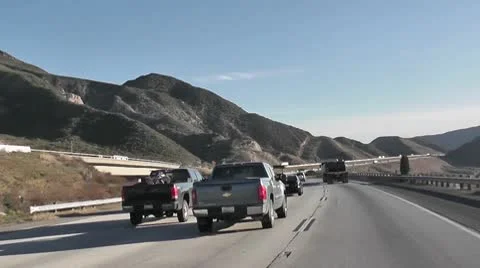 ROAD2LA-0005  TIMELAPSE DRIVING Stock Footage 10712718