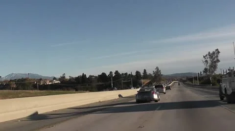ROAD2LA-0007 DRIVING TIMELAPSE Vídeo Stock 10712768