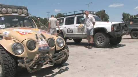 Off-roaders Stock Footage 8955228