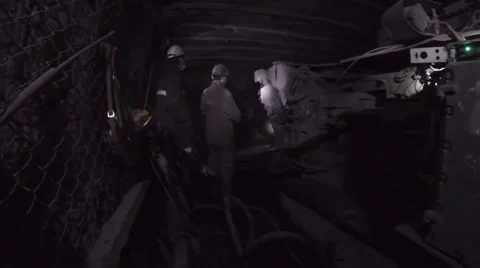 Roadheader for coal mining Stock Footage 67233750