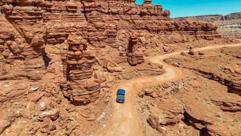 Off-roading in Moab Utah Stock Footage 272319371