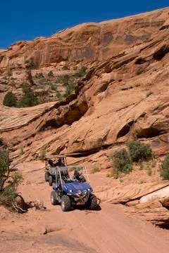 Off-roading in utah Foto stock