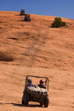 Off-roading in utah Foto stock