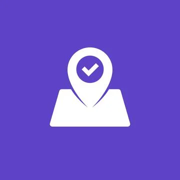 Roadmap icon, project management concept Stock Illustration